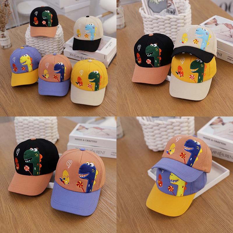 Mũ Lưỡi Trai Hình Khủng Long Dễ Thương Cho Bé