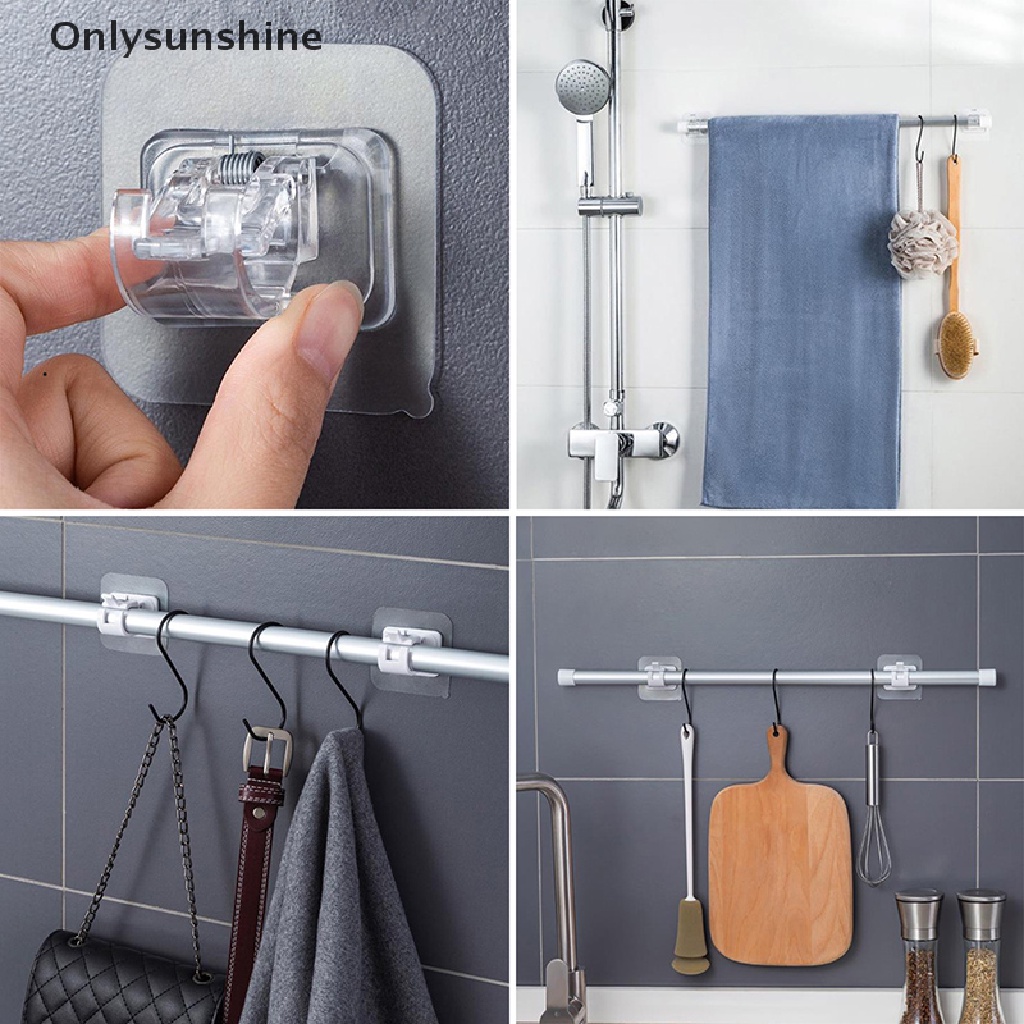 Bộ 2 Móc Treo Rèm Tự Dính Tiện Lợi