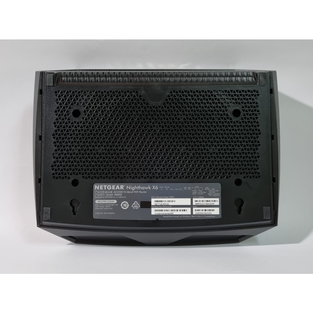 Bộ phát wifi R8000 NetGear NightHawk X6 Tri-band AC3200