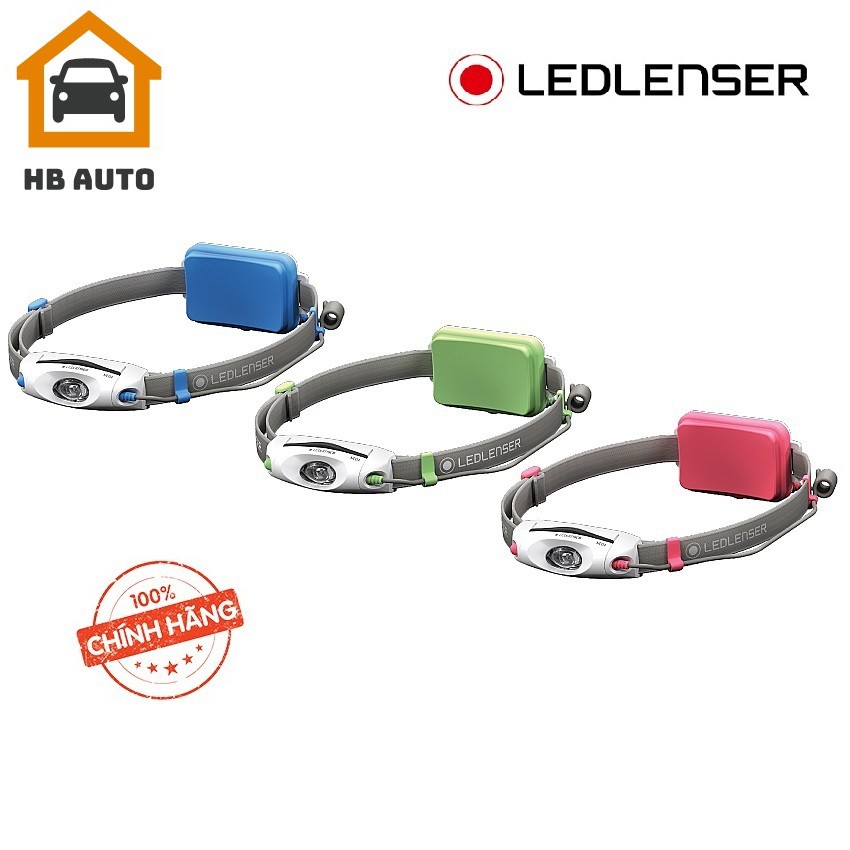 [ CAO CÂP] Đèn pin đội đầu thể thao Ledlenser NEO4 Màu Blue, Green, Pin ánh sáng liên tục lâu dài bền bỉ khi sử dụng.