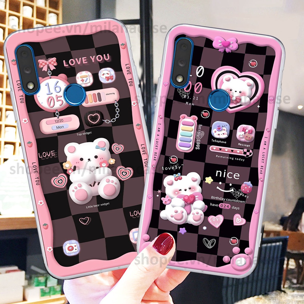 Ốp Vsmart Star 3 / Star 4 / Star3 / Star4 hình đồng hồ icon gấu mèo cute cực dễ thương ngộ nghĩnh