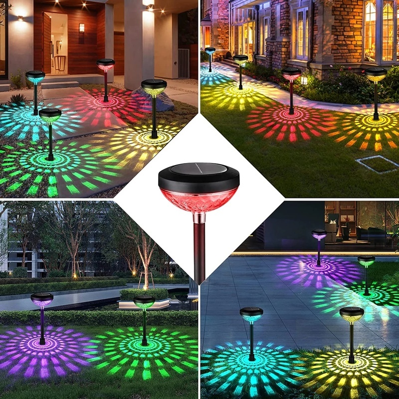 Đèn Trang Trí Sân Vườn 2 Chế Độ Sử Dụng Năng Lượng Mặt Trời Chống Thấm Nước