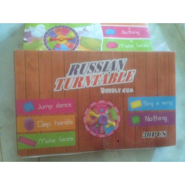 Kẹo thối russian turntable