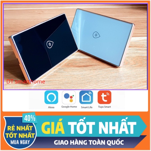 Công tắc bình nóng lạnh wifi 20A công suất cao 4200W điều khiển từ xa qua app tuya/smartlife