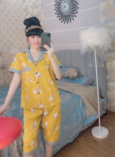 Đồ bộ lụa lửng