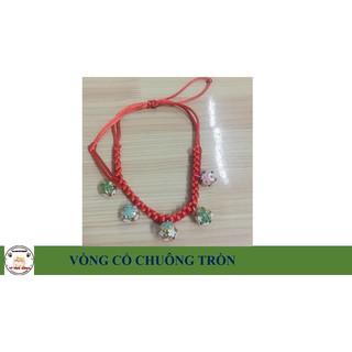 VÒNG CỔ CHUÔNG TRÒN CHO CHÓ MÈO