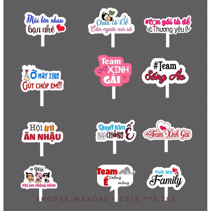 Hashtag ngày lễ 8/3 -20/10, Thiết kế MIỄN PHÍ theo yêu cầu