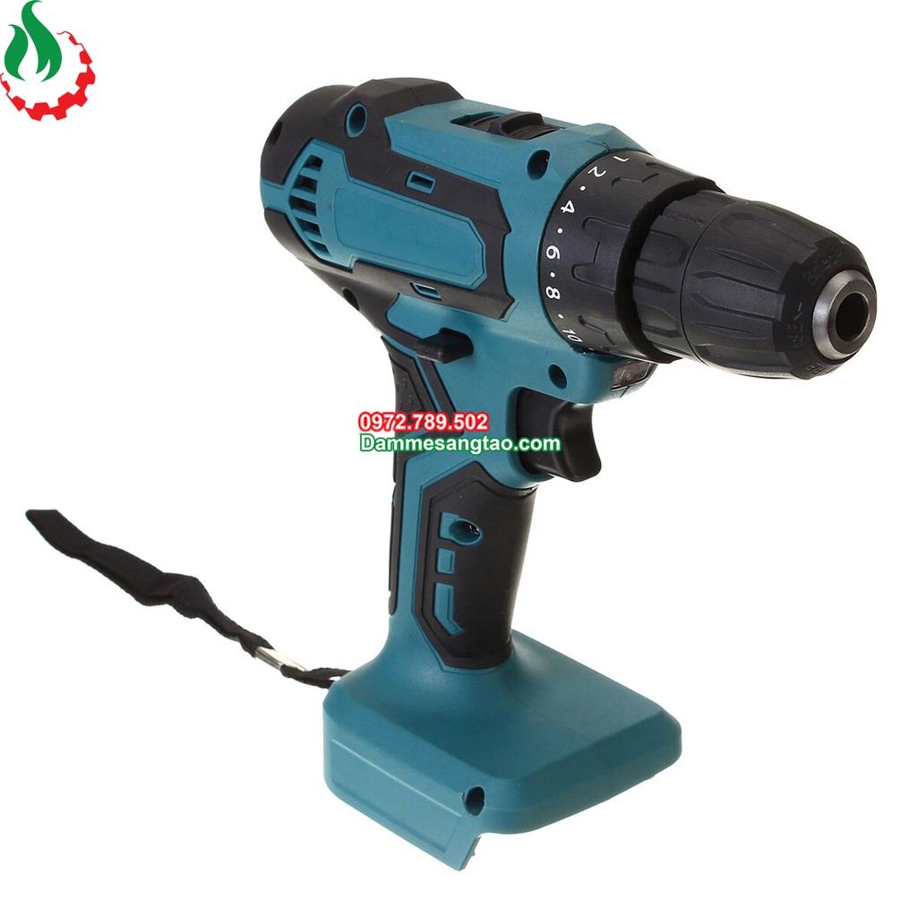 Máy khoan pin 18V (Mẫu 5) Động cơ chổi than 550