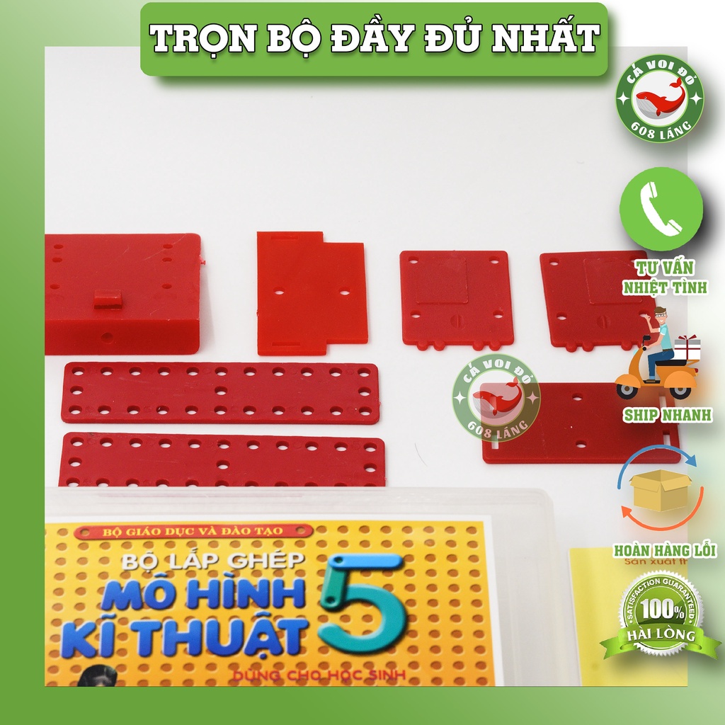 Bộ kỹ thuật lớp 5 / bộ lắp ghép đầy đủ nhất của bộ giáo dục - Hoa Minh