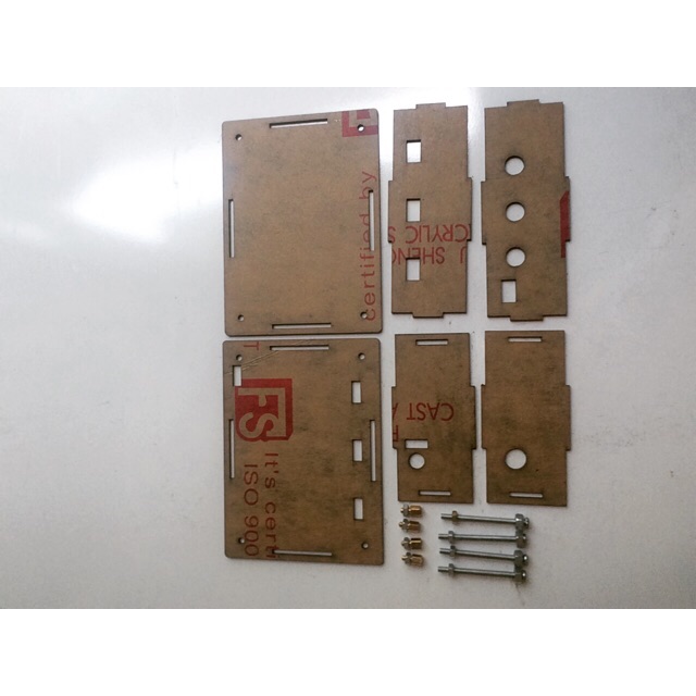 Hộp Case Mica (Acrylic) Bảo vệ cho mạch Ampli TPA3116*2 2.1 ( màu đen, trong suốt)