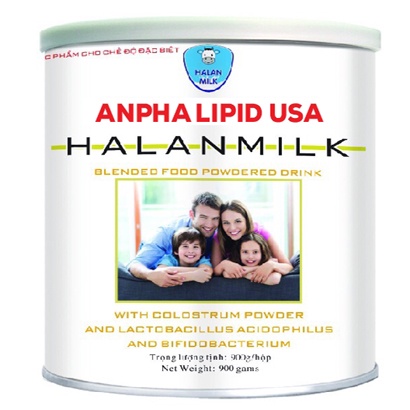 Sữa non Anpha lipid USA tăng sức đề kháng, phục hồi nhanh sức khỏe 400g/900g - HALAN MILK