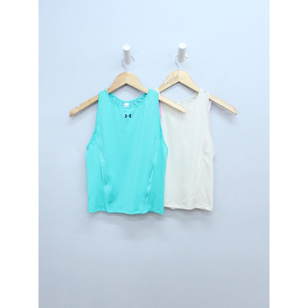 Q9828 - Áo thun tập Under Amore 3 lỗ, phối lưới sọc dọc sau