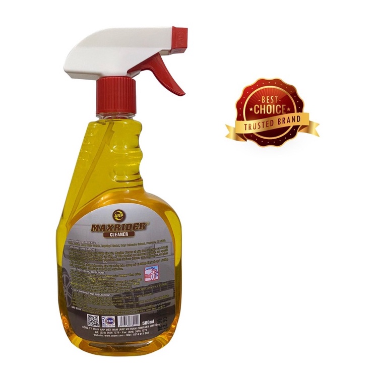 💯NƯỚC LAU KÍNH ĐẬM ĐẶC CAO CẤP - MAXRIDER CLEANER (500 mL)