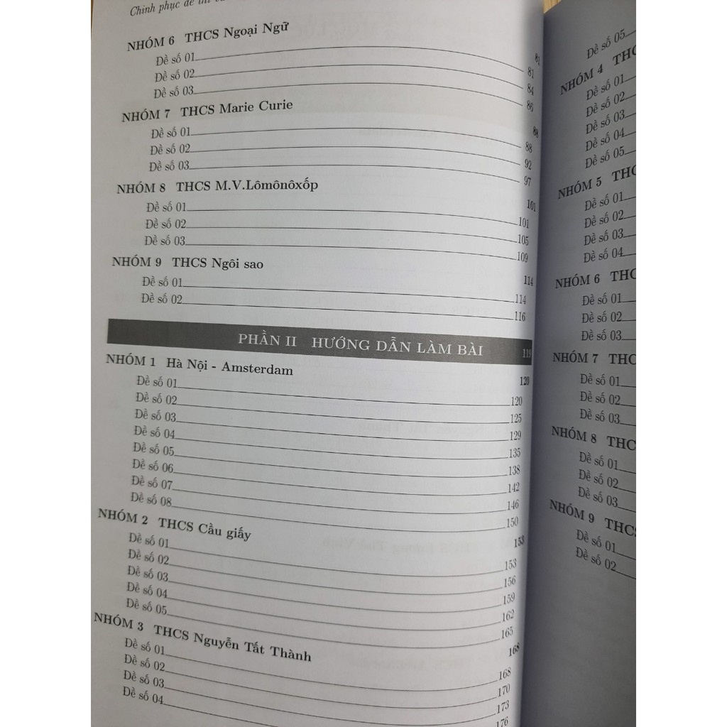 Sách Chinh phục đề thi vào lớp 6 môn Toán