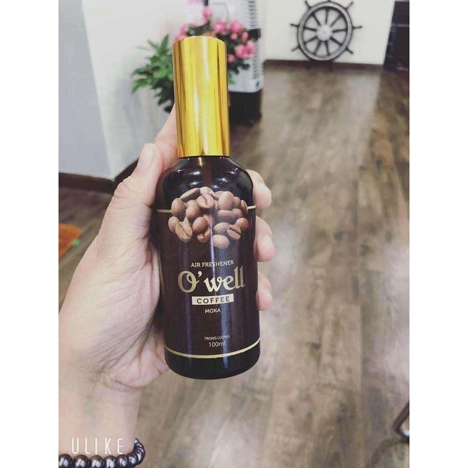 Chai xịt tinh dầu Cafe O'well hương Moka 100ml | BigBuy360 - bigbuy360.vn