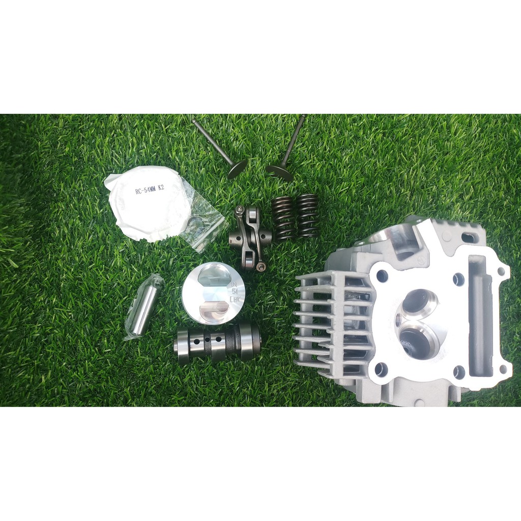 Full Bộ Đầu Long 54mm Or 56 mm Cho Sirius Sumracing cam cò mạ
