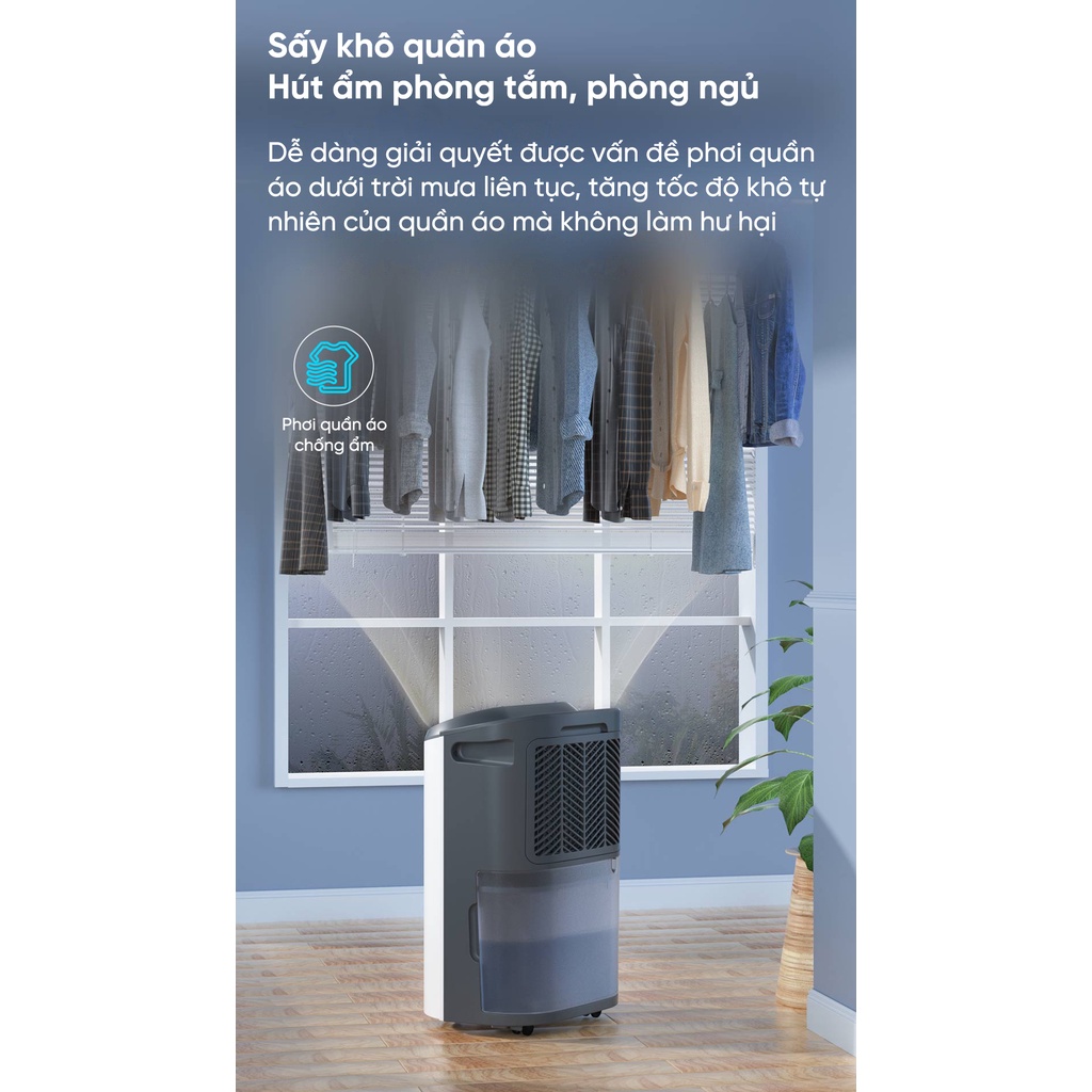 Máy hút ẩm thông minh Deye 12L Z12A3