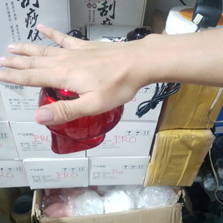 Máy cạo gió giác hơi massage điện 3 in 1 phiên bản PRO 9 cấp độ hút và nhiệt chính hãng