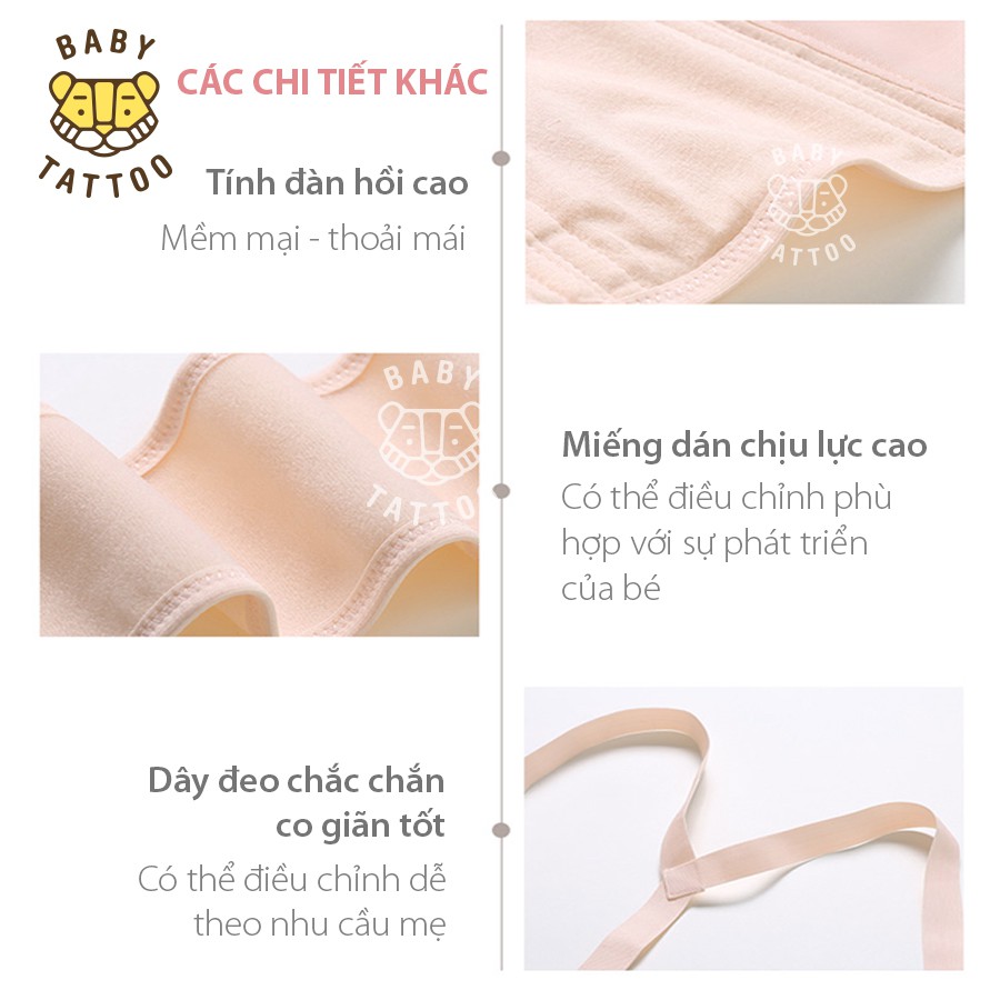 Đai Đeo Vai Đa Năng Cho Mẹ Bâu BABY TATTOO Chất Liệu Cotton Hỗ Trợ Cho Phụ Nữ Mang Thai, Có Thể Điều Chỉnh