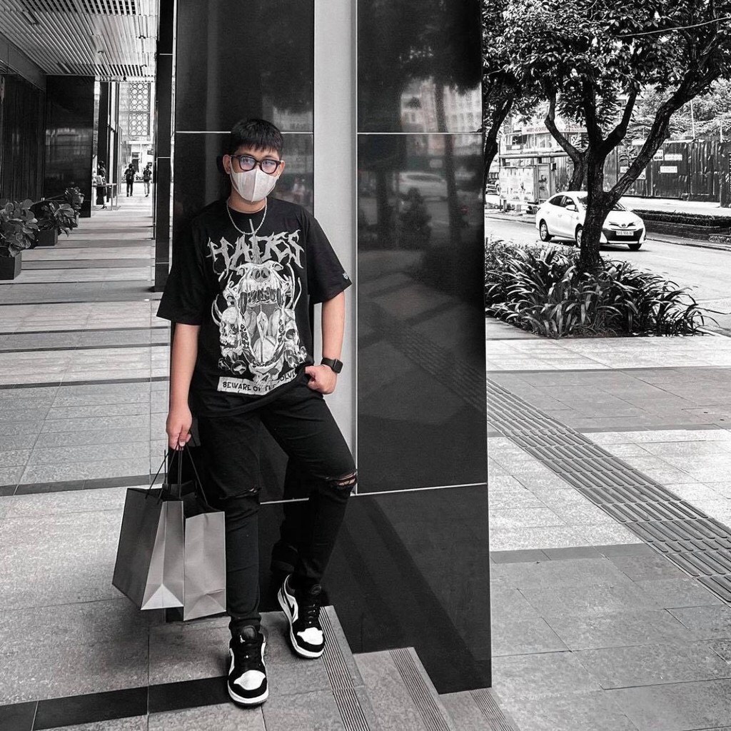 Áo Tay Lỡ Cotton Fom Unisex Thoáng Khí Loại 1 Style Cá Tính Mạnh Mẽ