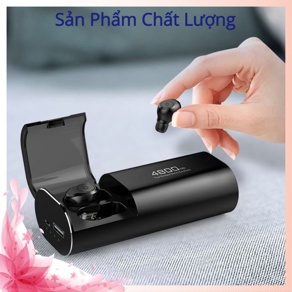 Tai nghe Bluetooth Không Dây Nhét Tai Kiêm Sạc Dự Phòng Amoi S11 TWS Nâng Cấp Hơn i7, i9, i12, F9, F9 Pro PiPi25_Shop