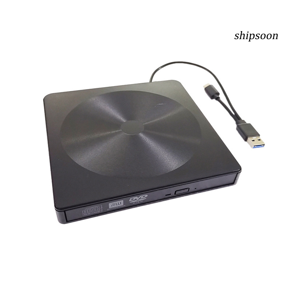 ssn -USB 3.0 Type-C External DVD VCD Burner Player Optical Drive for Windows MacOS PC
