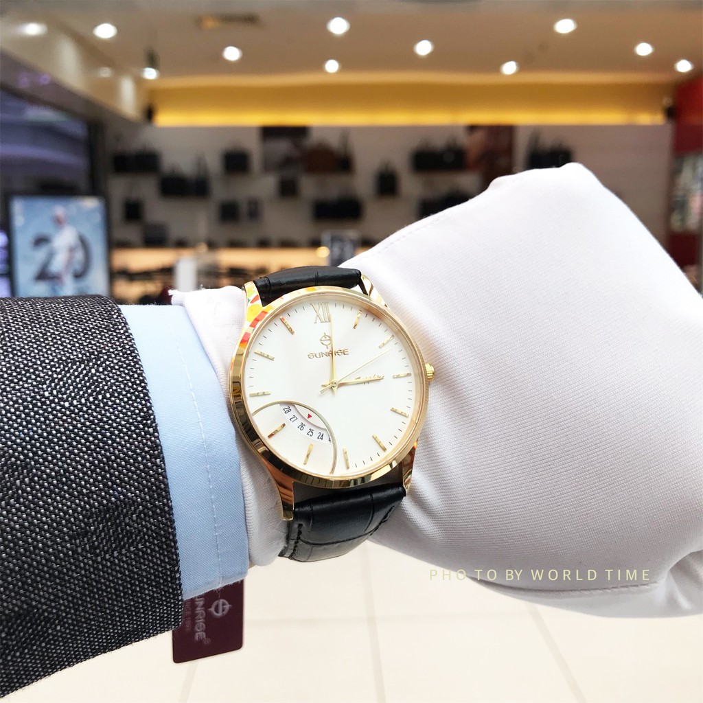 Đồng Hồ Nam Sunrise DM783SWA  Chính Hãng Full Box  Sapphire Chống Xước , Chống Nước ,Bảo Hành 3 Năm | BigBuy360 - bigbuy360.vn