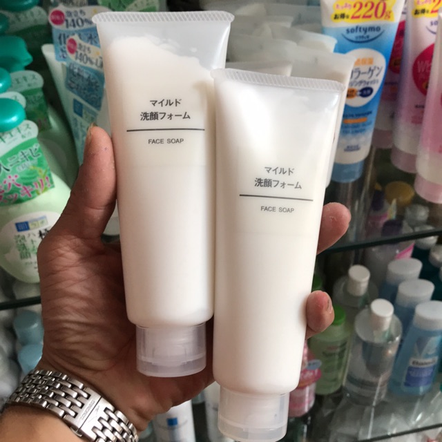 Sữa rửa mặt Muji của Nhật