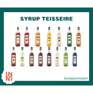 Siro/ Syrup Teisseire Các Mùi Chai Thủy Tinh 700ml