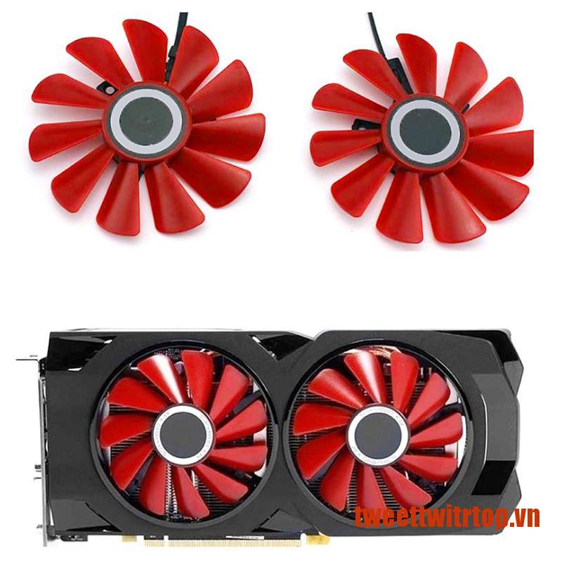 Quạt Tản Nhiệt 85mm Cho Xfx Rx570 Rs Rx570 Rx580 Rs