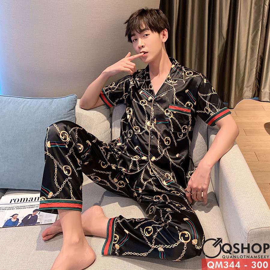 BỘ ĐỒ PIJAMA NAM CAO CẤP QSHOP QM344