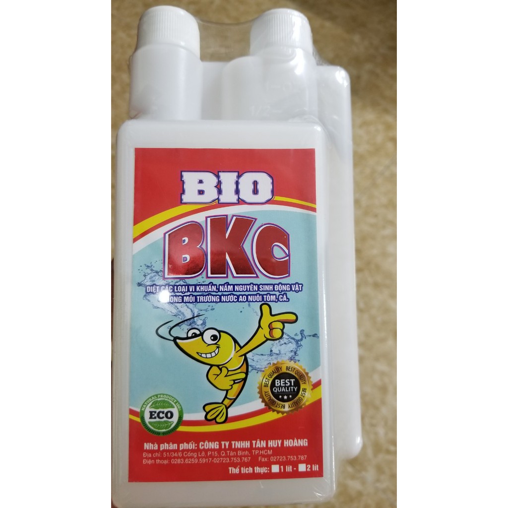 Chế phẩm sát trùng diệt khuẩn cho tôm cá BKC 80%