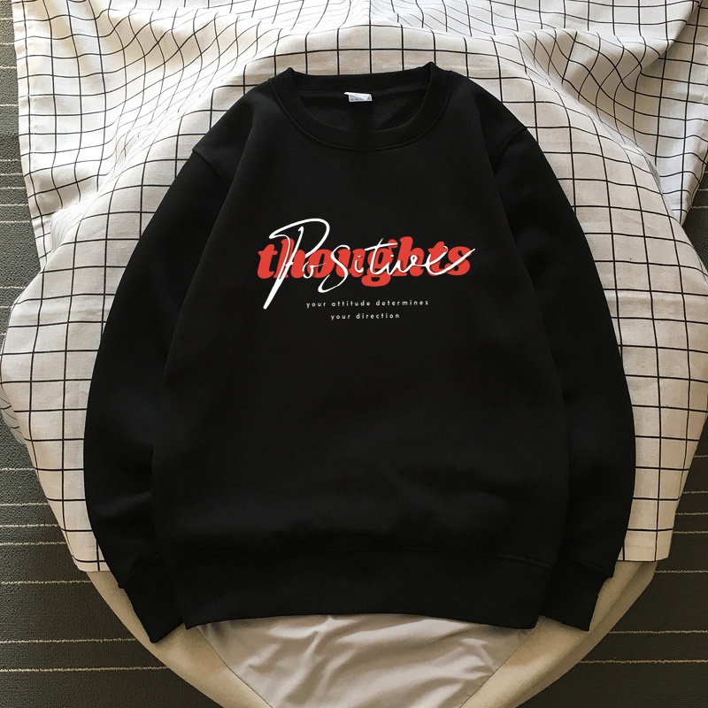Áo Hoodie Cotton Cổ Tròn Tay Dài Dáng Rộng Phong Cách Thời Trang Hàn Quốc Cho Nữ 2022