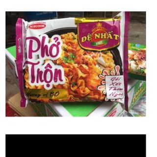 PHỞ TRỘN ĐỆ NHẤT ACECOOK THẨP CẨM/PHỞ BÒ GÓI 84G