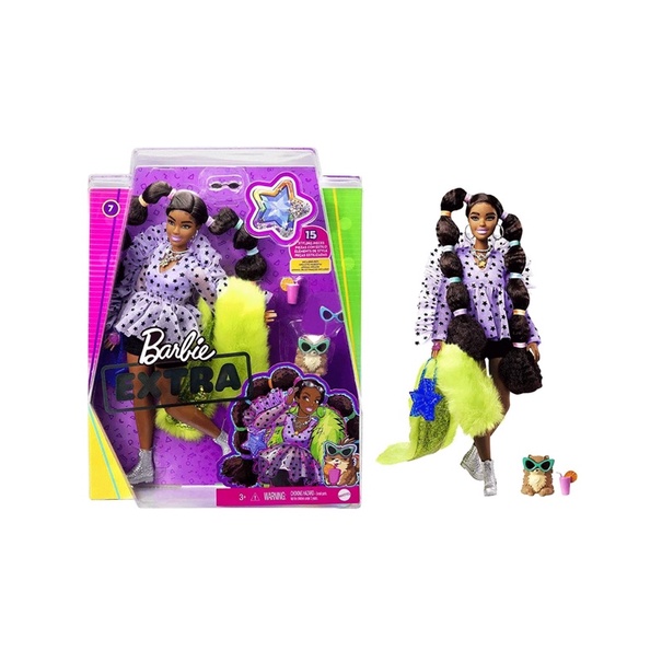 Búp bê Barbie Extra có 11 khớp chính hãng nhập Mỹ,