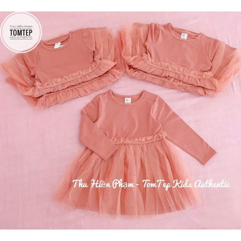 Váy ren nhũ công chúa đẹp săn sale chuẩn auth