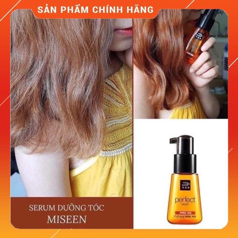 ( CHÍNH HÃNG ) Tinh dầu dưỡng tóc miseen Mẫu mới Chai 80ml
