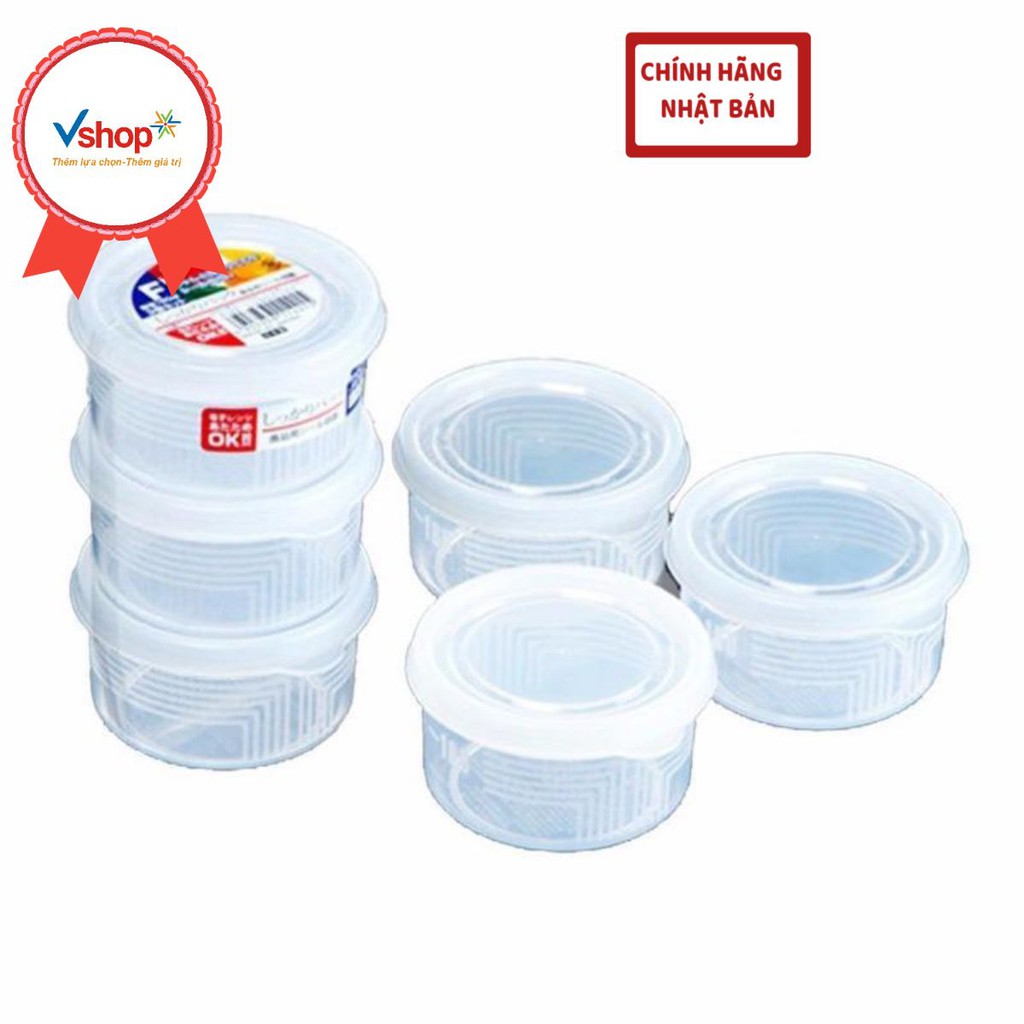 SET 3 HỘP NHỰA TRÒN 180ML- HÀNG NHẬT NỘI ĐỊA