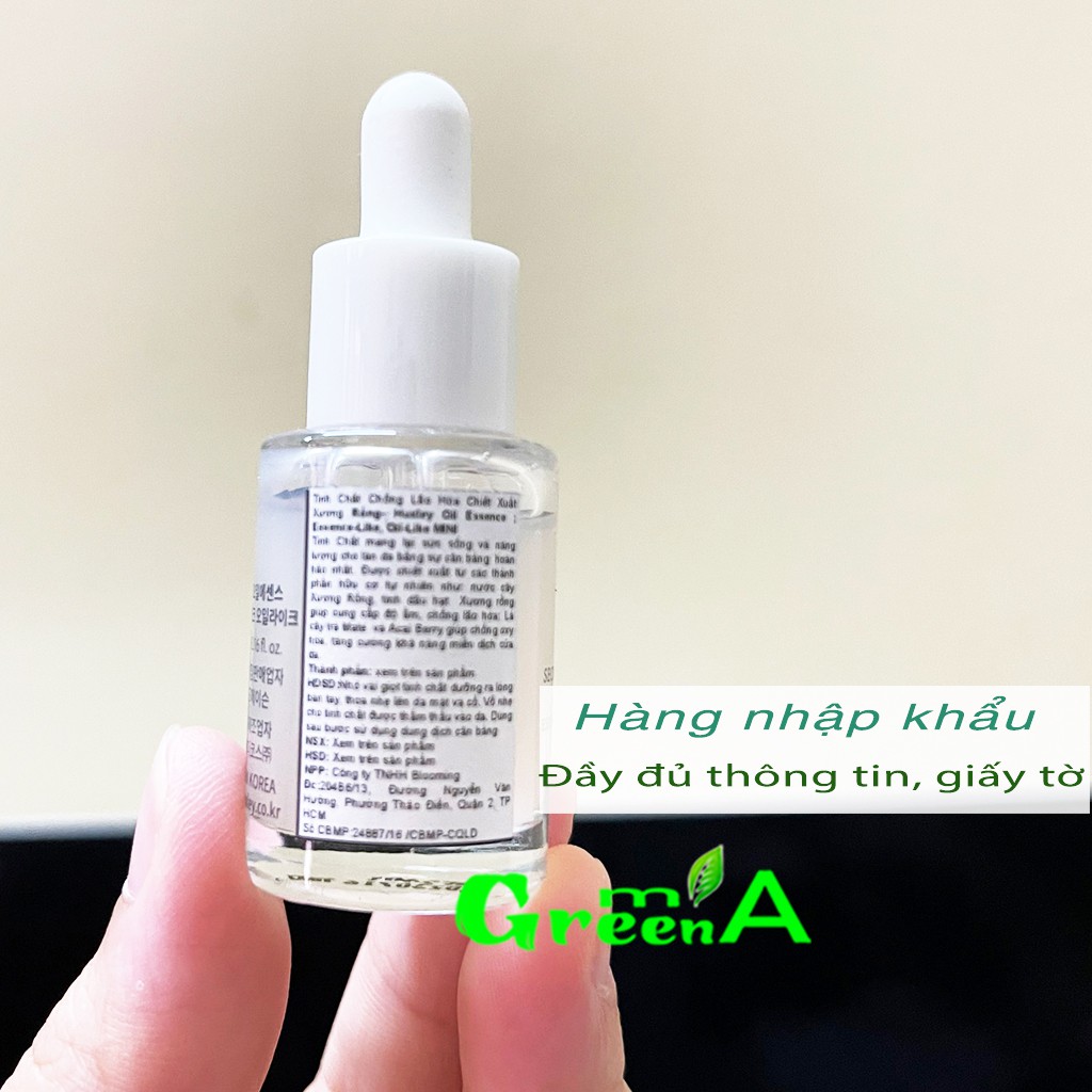 Serum Huxley Mini Tinh Chất Dưỡng Da Huxley Secret Of Sahara Oil Light And More Huxley Secret Of Sahara Essence Oil 5ml