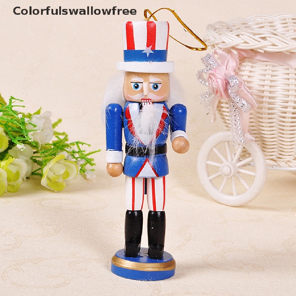 Đồ Chơi Con Rối Gỗ Hình Chú Lính Nutcracker 12cm