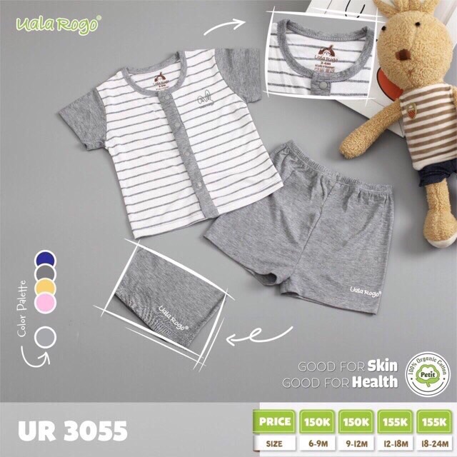 Bộ uala rogo cài giữa pettit sz 12-18