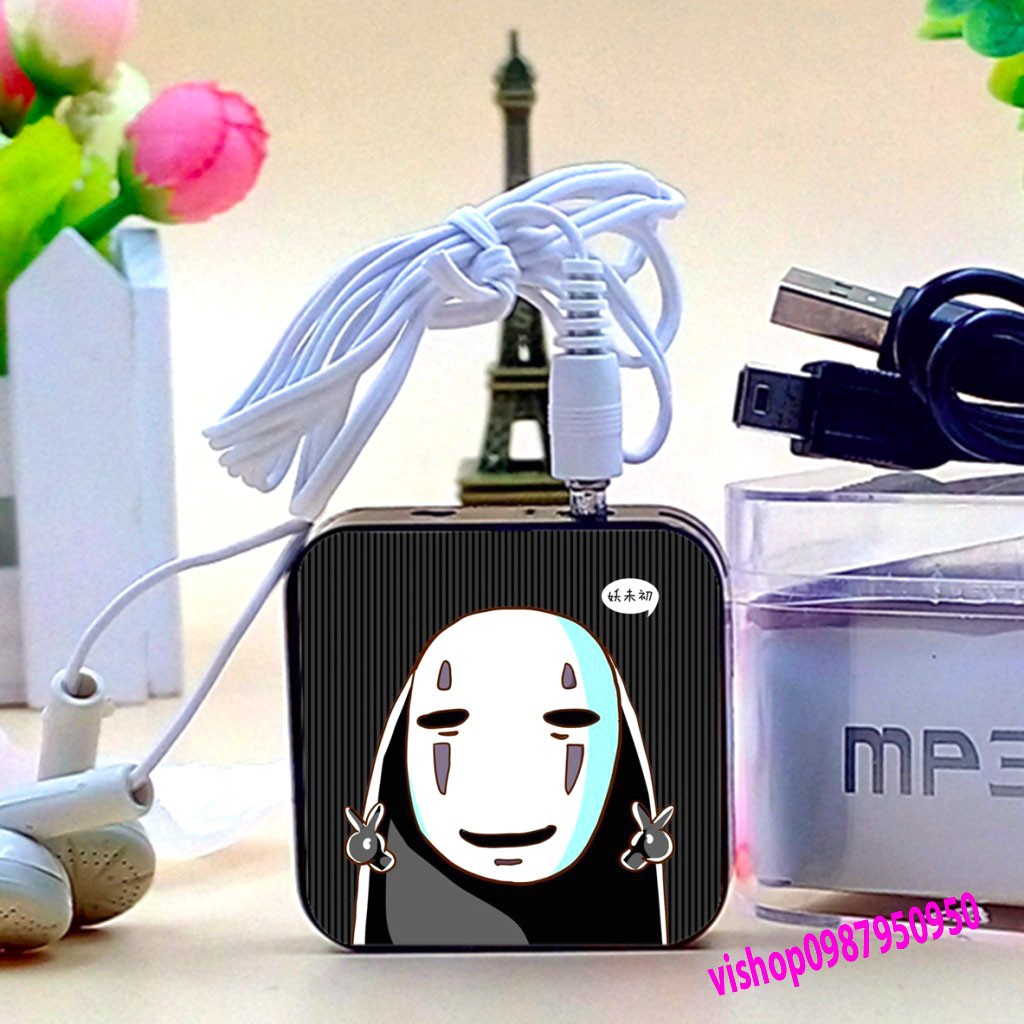 Máy nghe nhạc mp3 hoạt hình 59 mẫu tặng đầy đủ phụ kiện  bán nghỉ