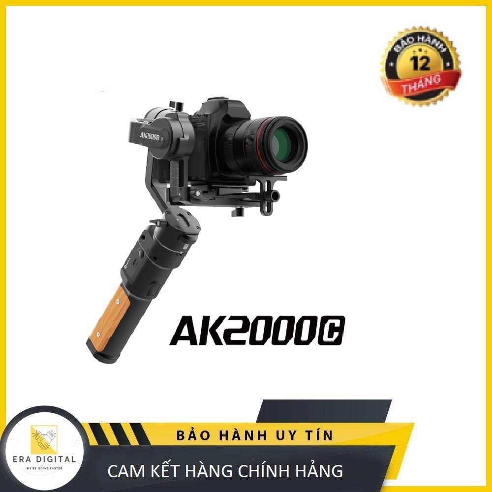 Gimbal Feiyu-Tech AK2000C Gimbal cho máy ảnh DSLR, MIRRORLESS Phiên bản 2020 ( NEW 10/2020 )