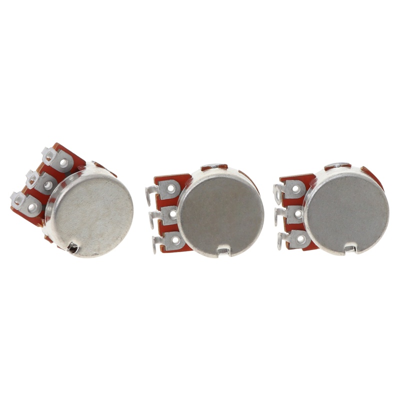 Set 3 Chiết Áp Âm Thanh B250k 10mm Cho Đàn Ghi Ta Điện