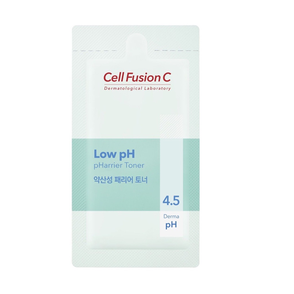 Sample Nước Cân Bằng Tăng Cường Hàng Rào Bảo Vệ Da Cell Fusion C Low Ph Pharrier Toner 2ml