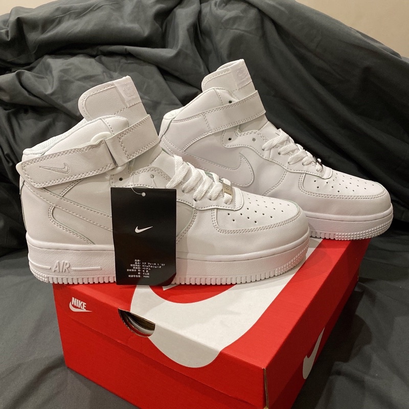 Giày AF1. trắng cổ cao hàng 1:1 chất lượng [ Full box + Freeship ]