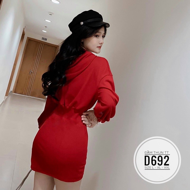 BIGSIZE Đầm thun TT D692
