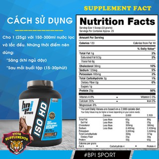ISO HD (5LBS - 2,7KG - 70SERVS)