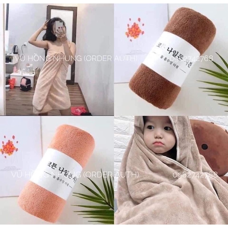 Xả Kho KHĂN TẮM Hàn QUỐC SIÊU TO Hàn QUỐC