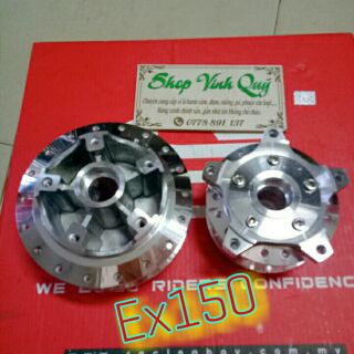 Cặp đùm mạ crom gắn cho xe ex150 sản phẩm như hình,gắn như zin.
